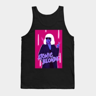 80s aesthetic atomic blonde Tank Top